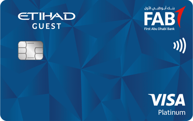 FAB Etihad Guest Platinum Credit Card | First Abu Dhabi Bank (FAB) Credit Cards