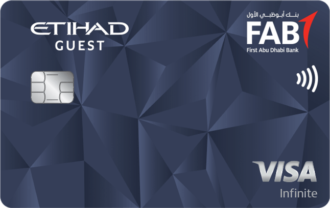 FAB Etihad Guest Infinite Credit Card | First Abu Dhabi Bank (FAB) Credit Cards