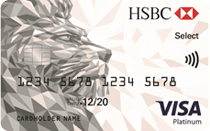 HSBC Platinum Select Credit Card | HSBC Credit Cards