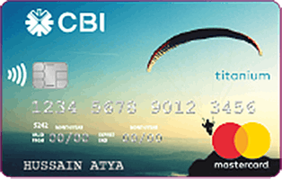 CBI Mastercard Titanium Credit Card | Commercial Bank International (CBI) Credit Cards