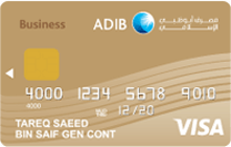 ADIB Business Gold Covered Card | Abu Dhabi Islamic Bank (ADIB) Credit Cards