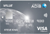 ADIB Value Card | Abu Dhabi Islamic Bank (ADIB) Credit Cards