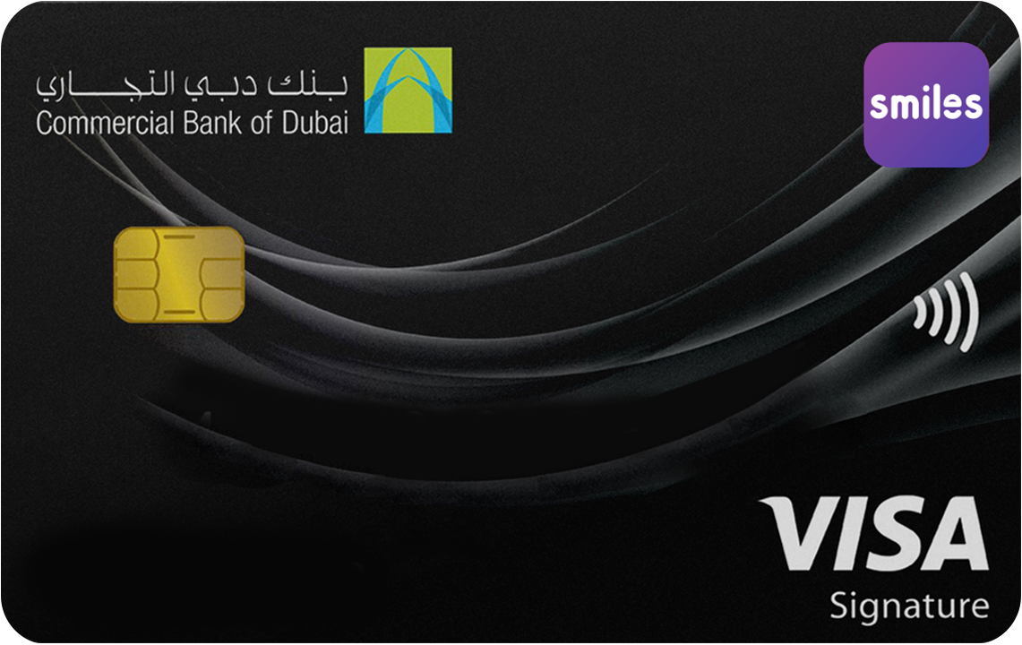 CBD Smiles Visa Signature | Commercial Bank of Dubai (CBD) Credit Cards