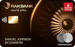 RAKBANK Emirates Skywards World Elite Mastercard Credit Card